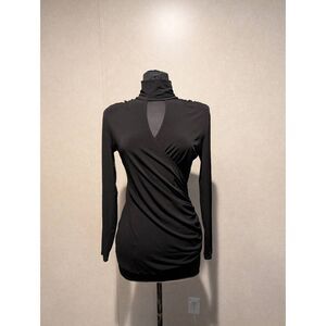 Cache Mock Neck Top M